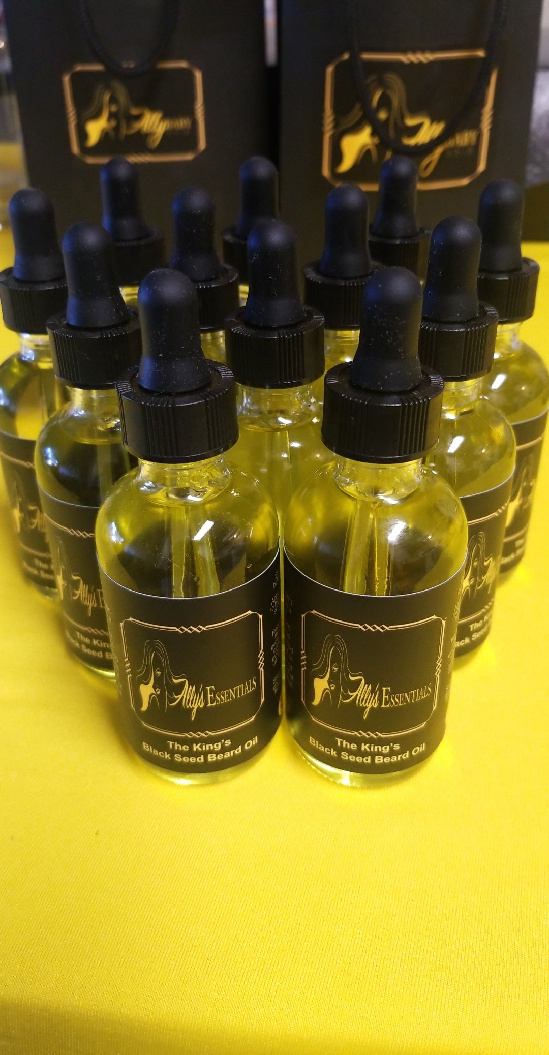 The King’s Black Seed Beard Oil